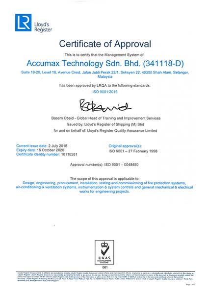 Certificates